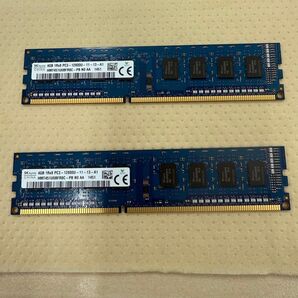 PC3-12800 8GB(4GB2枚) SK hynix い