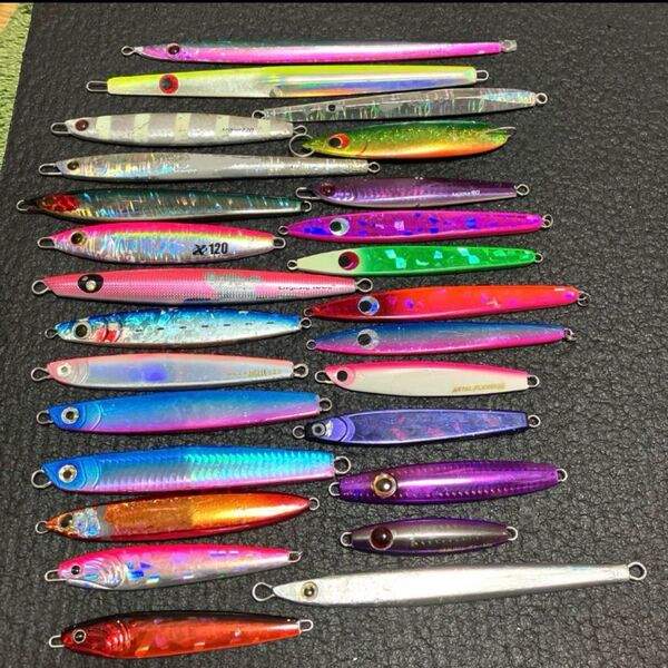 各メーカー オフショアジギング用メタルジグ    青物、タチウオ、サクラマス 合計2.8Kg