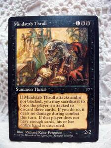 MTG Mindstab Thrull 英語版