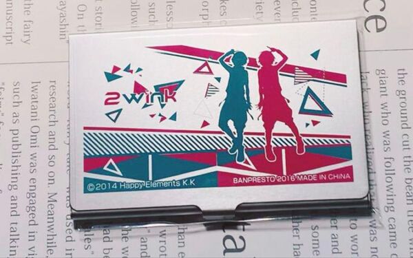 あんさんぶるスターズ 名刺&カードケース くじ 2wink ケース 葵ゆうた 葵ひなた 缶バ 缶バッジ アクスタ 葵双子