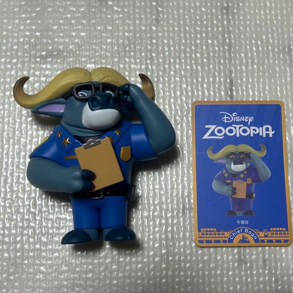 POP MART ディズニー ズートピア ボゴ署長 disney フィギュア