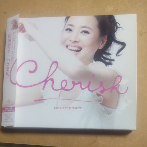 Cherish (初回限定盤) 松田聖子 CD 特典ブックレット付き