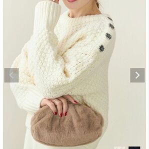 ジョイントスペースリアラPGかのこ編みニットS