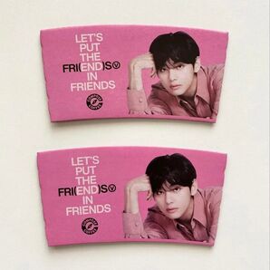 BTS V テテ コンポーズコーヒー カップホルダー 2枚