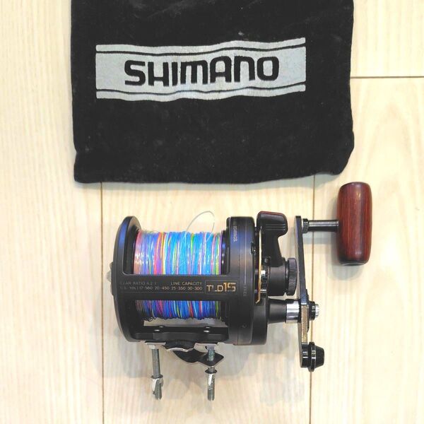 シマノ トライトン TLD15 レバードラッグ両軸リール 右巻き