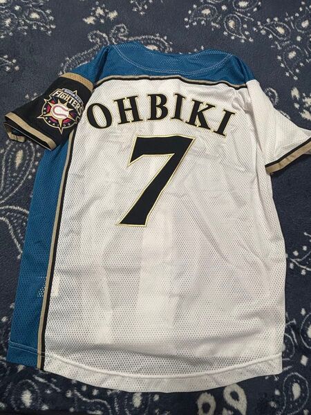 北海道日本ハムファイターズ 大引啓次 ユニフォーム S