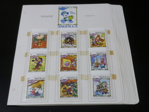 20 S Disney stamp 4-3 1983 year Anne gila Christmas monogatari * other each .. total 9 kind + small size +9SL unused NH