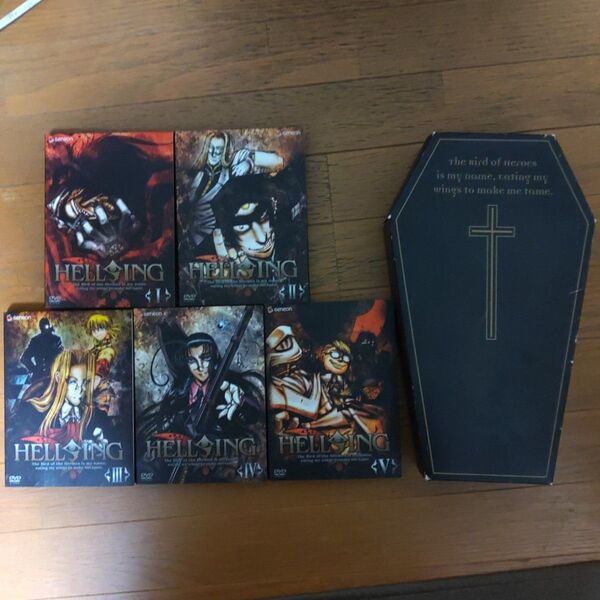 Hellsing PRE-ORDER DVDセット ヘルシング ⅠからⅤ 5巻セット