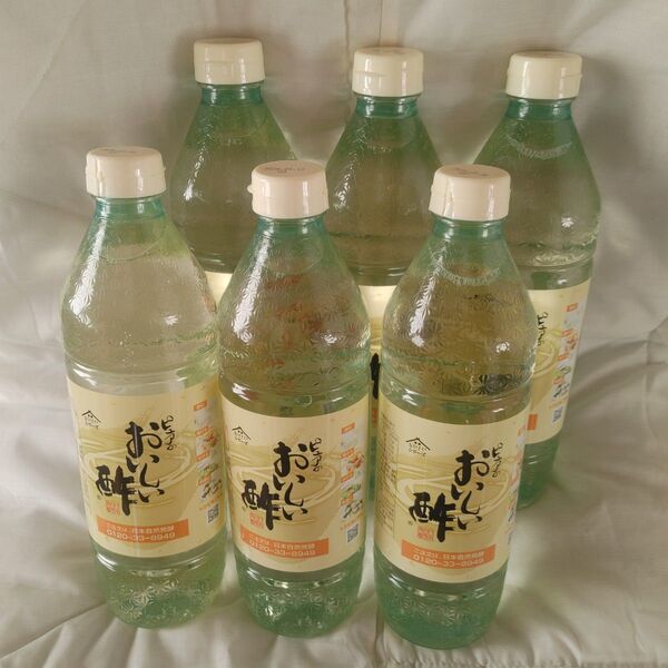 ピュアのおいしい酢 955ml 6本 日本自然発酵 NHC