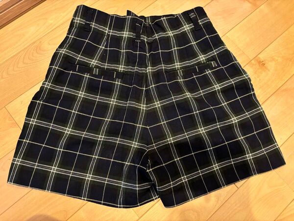 ローリーズファーム LOWRYS FARM チェック柄ショートパンツ M