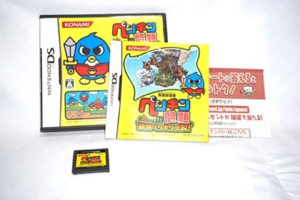 ★良品 DSソフト 【 ペンギンの問題 最強ペンギン伝説 】 ニンテンドーDS コナミ