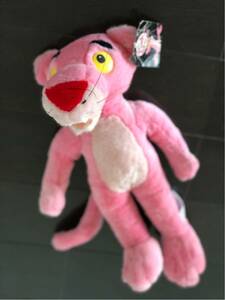 タグ付き Pink Panther ピンクパンサー ぬいぐるみ 人形 アメリカ 映画 ムービー ビンテージ ドール 昭和レトロ アニメ