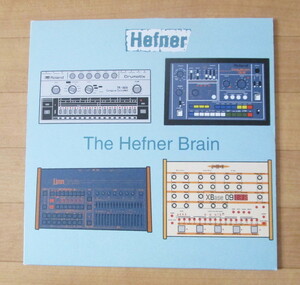 【Gポップ】HEFNER-Hefner Brain/試聴/'02 英Too Pure　10インチ　シングル　アルバム未収録曲収録　盤洗浄済