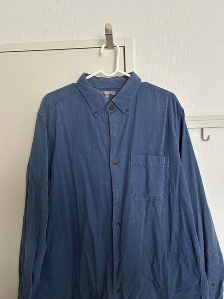 ユニクロ UNIQLO コーデュロイシャツ 長袖シャツ アメカジ OLD