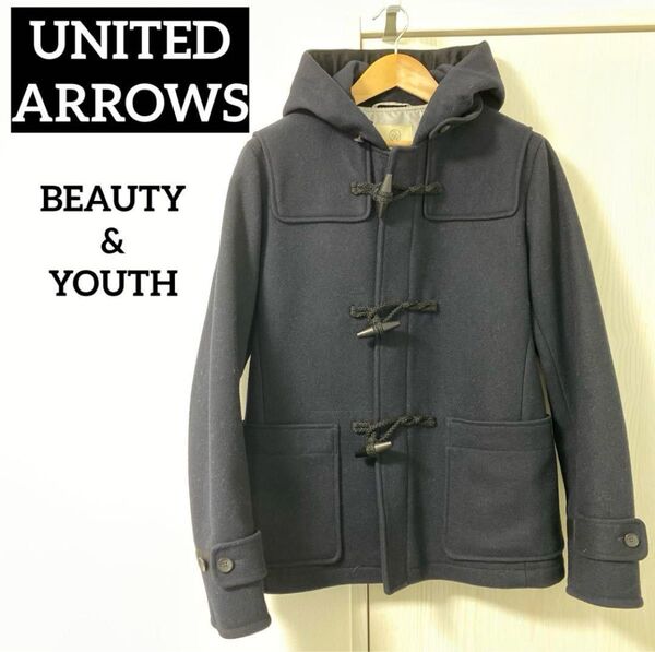 UNITED ARROWS ユナイテッドアローズ ダッフルコート ネイビー L