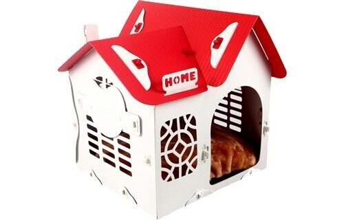 限定価格 ヨーロピアンペットハウス 室内用 犬小屋 ペットベッド 取り外しも簡単!うさぎ 犬 猫 ハウス