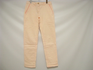 GAP Gap брюки низ розовый размер 0 обе боковой карман задняя сторона 2 карман женский 