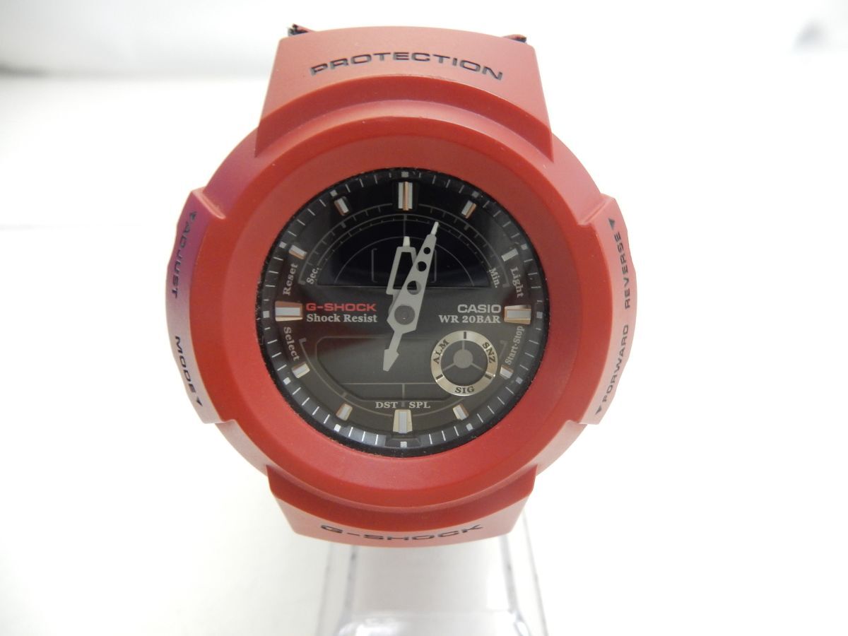 美品 CASIO カシオ G-SHOCK ジーショック AW-582E-9A 腕時計