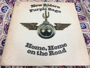 New Riders Of The Purple Sage* used LP/US original record [ new * Rider's *ob* The * purple *seiji~Home,Home On The Road]