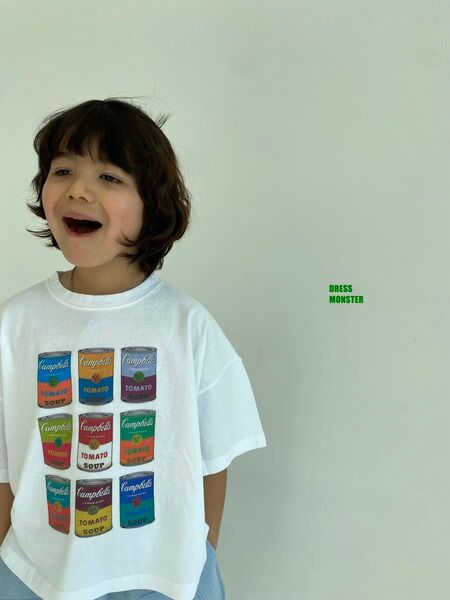 DRESS MONSTER トマトスープTシャツ jr