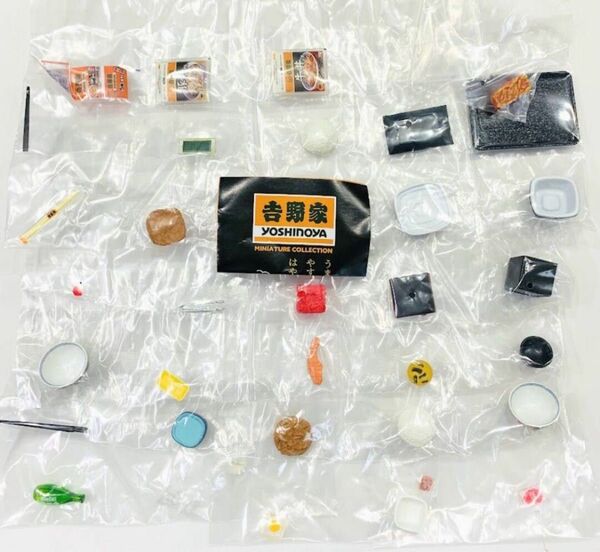 A-11 コンプ 吉野家 ミニチュアコレクション 全5種 フィギュア ミニチュア
