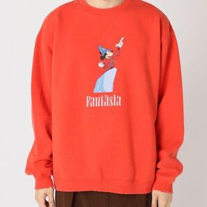 ジャーナルスタンダード × Disney 別注 ミッキーマウス ダメージスウェット M 価15,180円 ファンタジア