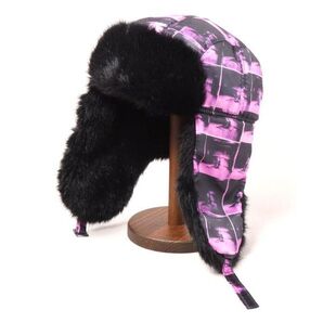 CA4LA × アンディウォーホル フライトキャップ 新品同様 定価12,100円 ファー ELECTRIC CHAIR カシラ