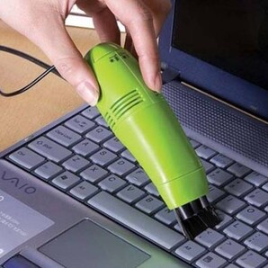 USB ミニクリーナー 新品 PC スマホ キーボード周辺 掃除 机上 簡単 即納 格安