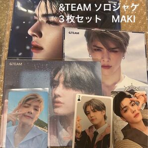 &TEAM ソロジャケ 3枚セット 雪明かり 青嵐 五月雨 MAKI マキ