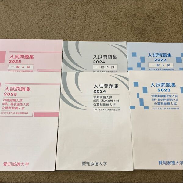 愛知淑徳大学入試問題集 2024年度 2023年度 2022年度