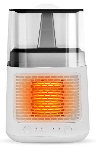 ファンヒーター 加湿器 電気ヒーター セラミックファンヒーター 簡単操作
