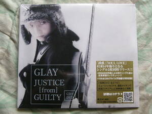 ◇GLAY / JUSTICE [from] GUILTY (CD+DVD) ■DVD付2枚組♪