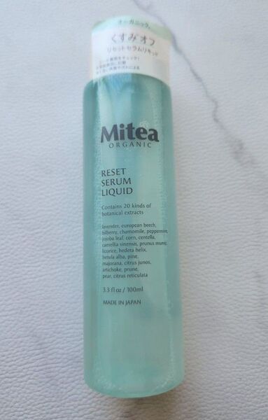 Mitea ORGANIC ミティア オーガニック リセットセラムリキッド 100ml ふき取り化粧水
