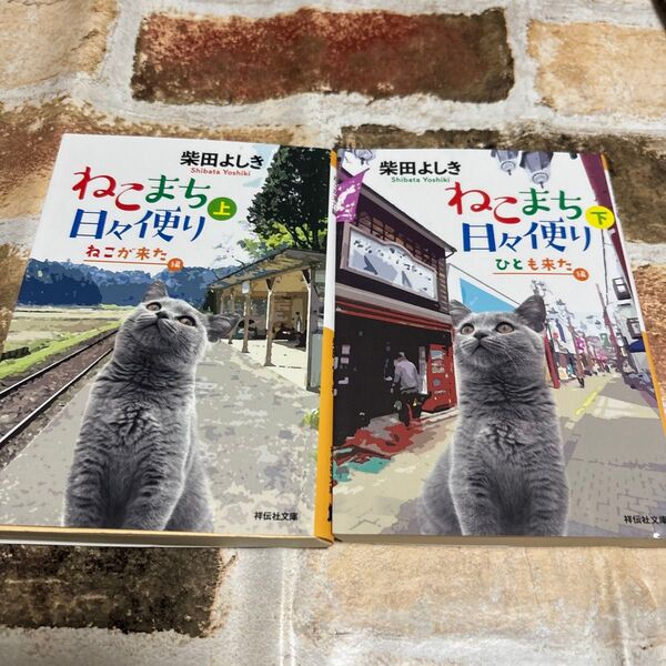 ねこまち日々便り 上 下 柴田よしき/著