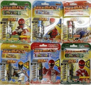  new goods * unused Ryuutsu limitation . battery 6 kind set juu Ranger ju ude nchi6 piece set 