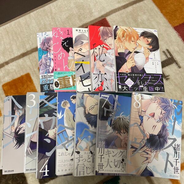 BL漫画 まとめ売り カーストヘヴン1〜8巻 他5冊