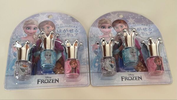Disney はがせるマニキュア3本セット < アナと雪の女王 > DN43603 2個セット