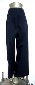  two point free shipping!R510 Ralph Lauren Ralph Lauren pants wide 9 lady's bottoms navy navy blue M slacks 