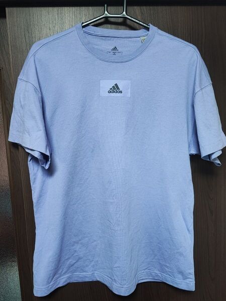 ADIDAS 半袖Tシャツ Mサイズ パープル