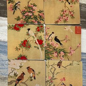 コースター 中国風 錦絵