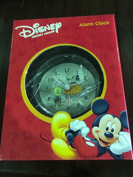 ディズニー ミッキーマウス 目覚まし時計② アラームクロック インテリア オブジェ 未開封