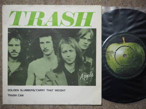 Trash-Golden Slumbers/Carry That Weight/Trash Can★スウェーデンApple Orig.美品 7"/マト1