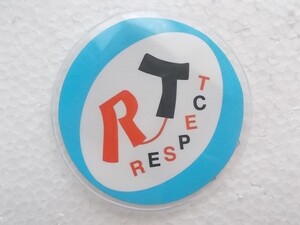 RT RESPECT カバー 付き ガード Adidas アディダス レフェリー レフリー 審判 サッカー ワッペン/フットサル スポーツ カスタム264