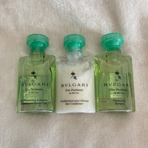 BVLGARI ブルガリ オパフメ オーテヴェール シャンプー&コンディショナー&ボディウォッシュ セット