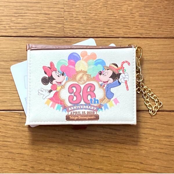 ディズニーランド 36周年 パスケース