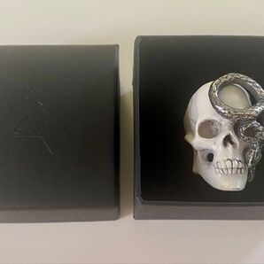 【Macabre Gadgets】SKULL & SNAKE RING