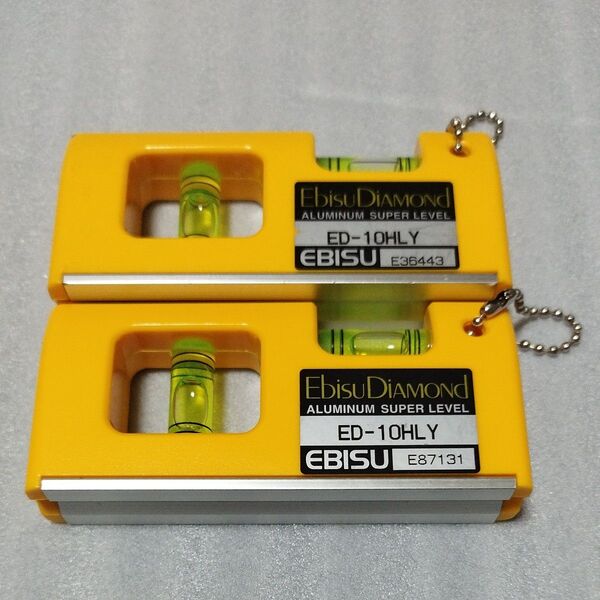 水平器 EBISU Diamond ED-10HLY 2個セット