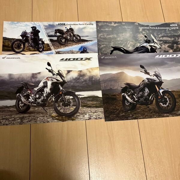 ホンダ 400X カタログ 2020年6月版 2021年12月版 カスタマイズパーツカタログ付