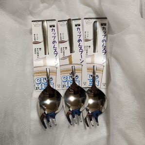 パール金属 カップ麺スプーン 3個セット