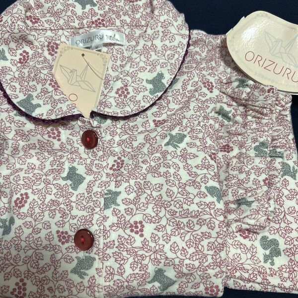 レディース ORIZURU やわらかパジャマ 新品 タグ付き M